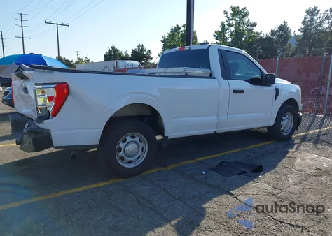 2021 Ford F-150 Xl z USA, uszkodzony, nr VIN 1FTMF1CB0MKD01736